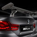 BMW M4 GTS Concept - die Spoiler vorne und hinten lassen sich einstellen