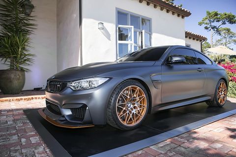 BMW M4 GTS Concept in Pebble Beach