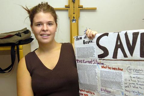 Kayla Mueller wurde von der IS entführt und als Geisel genommen