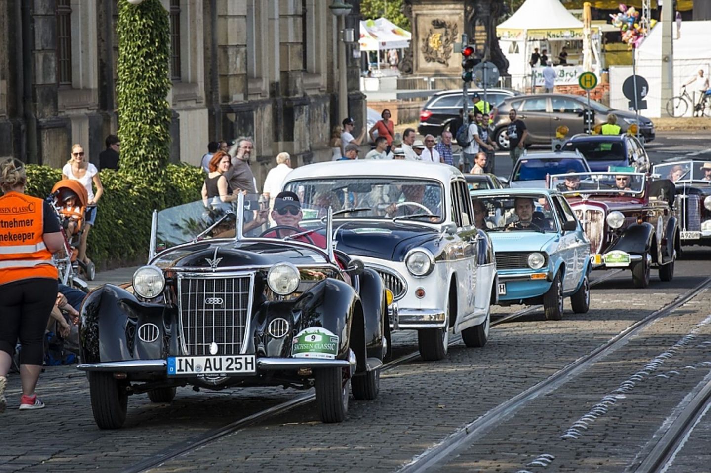 Ein Querschnitt durch die Automobil-Geschichte schlängelt sich durch Sachsen und die angrenzenden Regionen