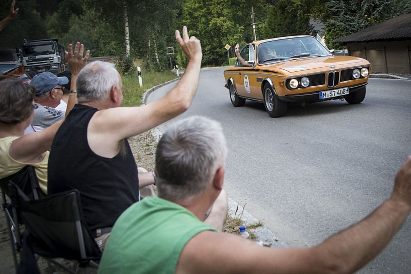 Der BMW 3.0 CSL gehörte zu den Lieblingen der Zuschauer