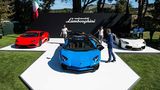 Enthüllung Lamborghini Aventador Roadster SV in The Quail