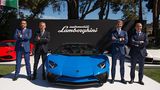 Lamborghini Führungsteam mit F. Foschini M. Reggiani S. Winkelmann A. Farmeschi