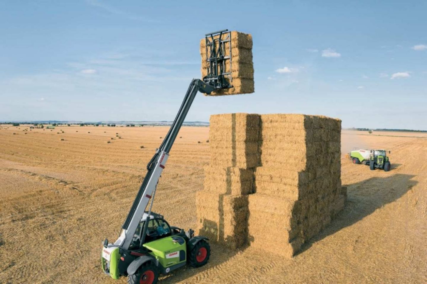 Aus Stroh kann Cellulose-Ethanol gewonnen werden.