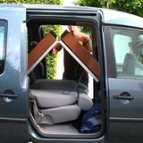 Das Bett lässt sich ganz einfach aufbauen.