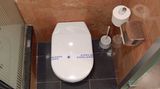 Toilette von oben