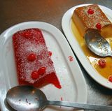 Götterspeise auf den Tellern