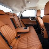 Im Fond haben die Passagiere viel Platz