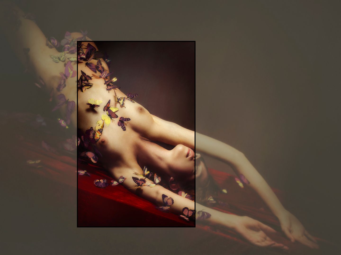 Masha Alone with Butterflies