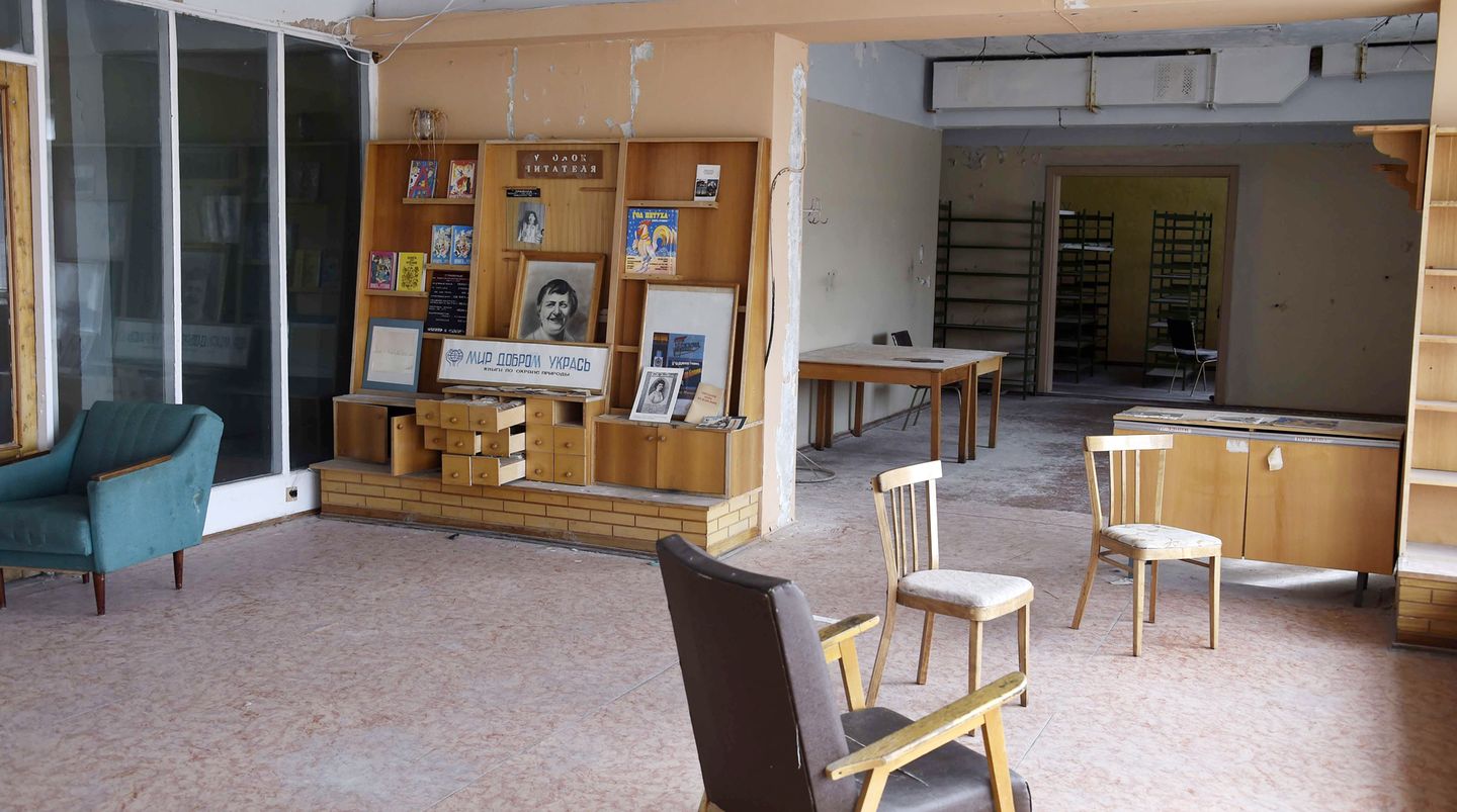 Die ehemalige Bibliothek