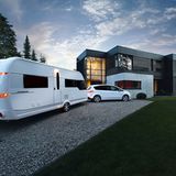 Der Hobby Premium ist eines der teureren Wohnwagen-Modelle auf dem Caravan Salon.