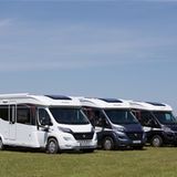 Eine Gruppe Optima von Hobby.