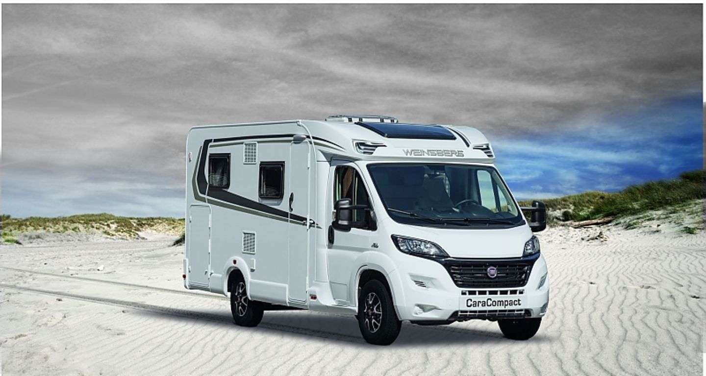 Der CaraCompact mit Fiat Ducato als Basisfahrzeug.