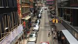 Auf den Straßen von Hong Kong