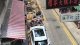 Auf den Straßen von Hong Kong