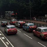 Auf den Straßen von Hong Kong