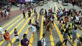 Auf den Straßen von Hong Kong