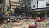 Auf den Straßen von Hong Kong