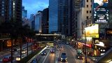 Auf den Straßen von Hong Kong