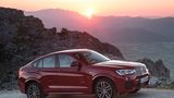 Mit einer Länge von 4,67 Metern ist der BMW X4 kein schmächtiger Geselle