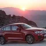 Mit einer Länge von 4,67 Metern ist der BMW X4 kein schmächtiger Geselle