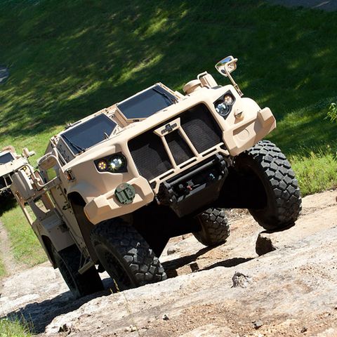 Der Allradantrieb von Oshkosh wurde bereits bei 27.000 Militärfahrzeugen verbaut.