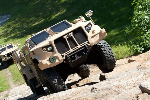 Der Allradantrieb von Oshkosh wurde bereits bei 27.000 Militärfahrzeugen verbaut.