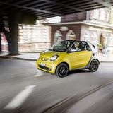 Das Smart Fortwo Cabrio hat einen sehr kleinen Wendekreis