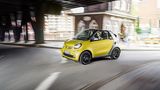 Das Smart Fortwo Cabrio hat einen sehr kleinen Wendekreis