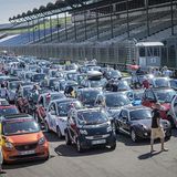Rund 1.000 Smarts versammeln sich auf dem Hungaring