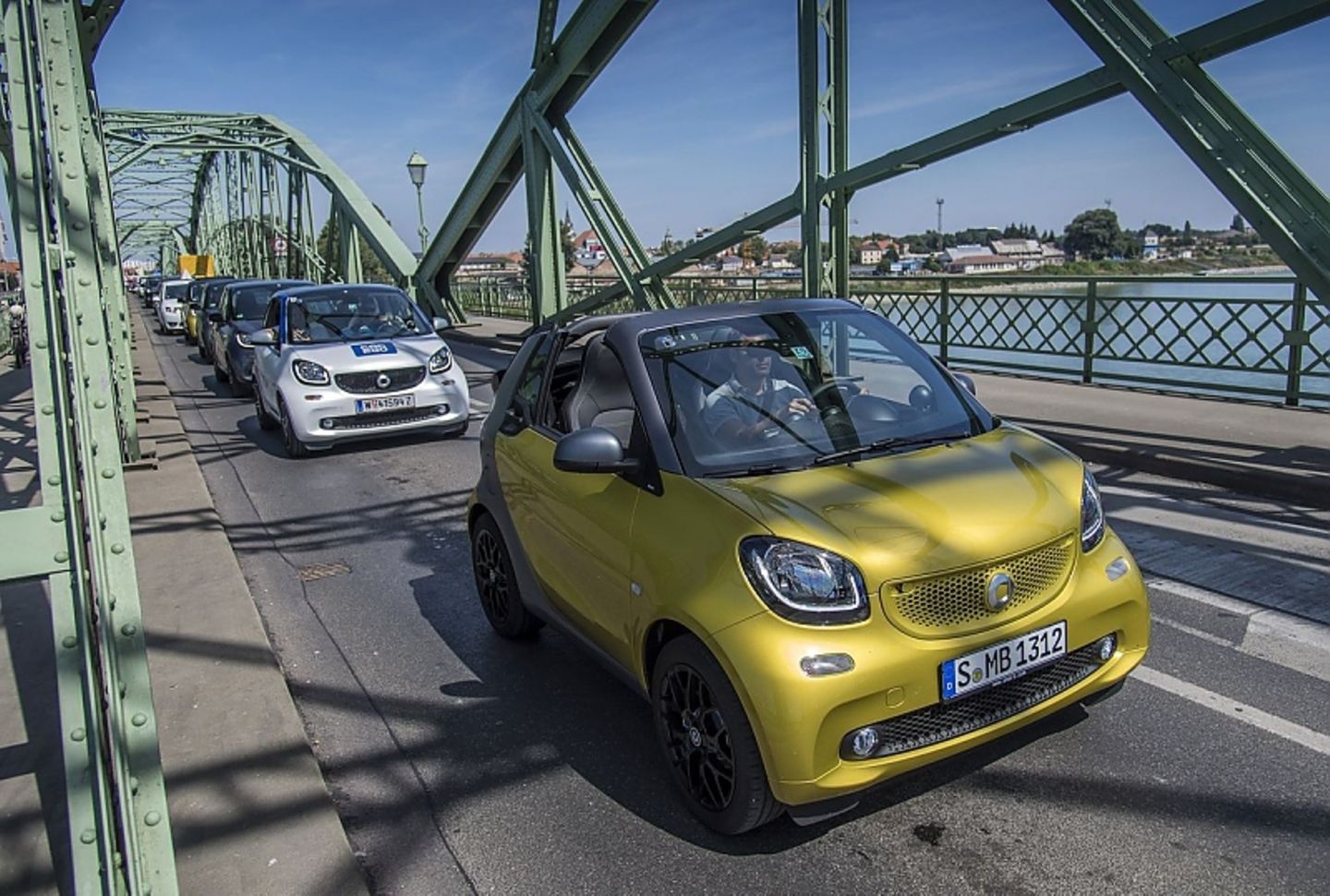 Die Fahrt zu den Smart Times 2015 führte über die Donau