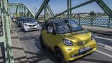 Die Fahrt zu den Smart Times 2015 führte über die Donau