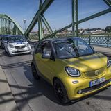 Die Fahrt zu den Smart Times 2015 führte über die Donau