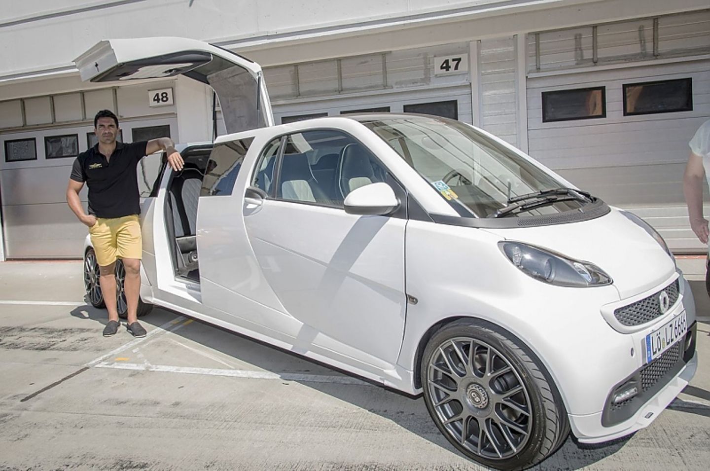 Ein Highlight und Favorit auf den coolsten Umbau ist aber die Stretch-Limousine von Yilmaz Hür aus Lörrach