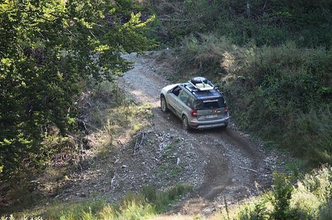 Skoda Yeti 2.0 TDI Offroad, Skoda Euro Trek 2015