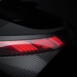 Teile des Hecks sind aus Vinyl