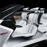 Der Peugeot Fractal ist ein 2+2-Sitzer
