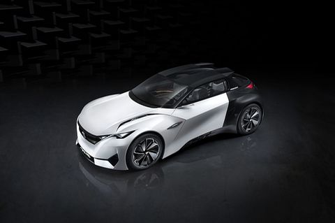 Der Peugeot Fractal ist 3,8 Meter lang