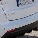 Das Heck der GT-Line hat einen Diffusor