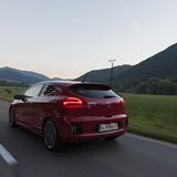 Zur GT-Line gehören zwei verchromte Auspuffrohre