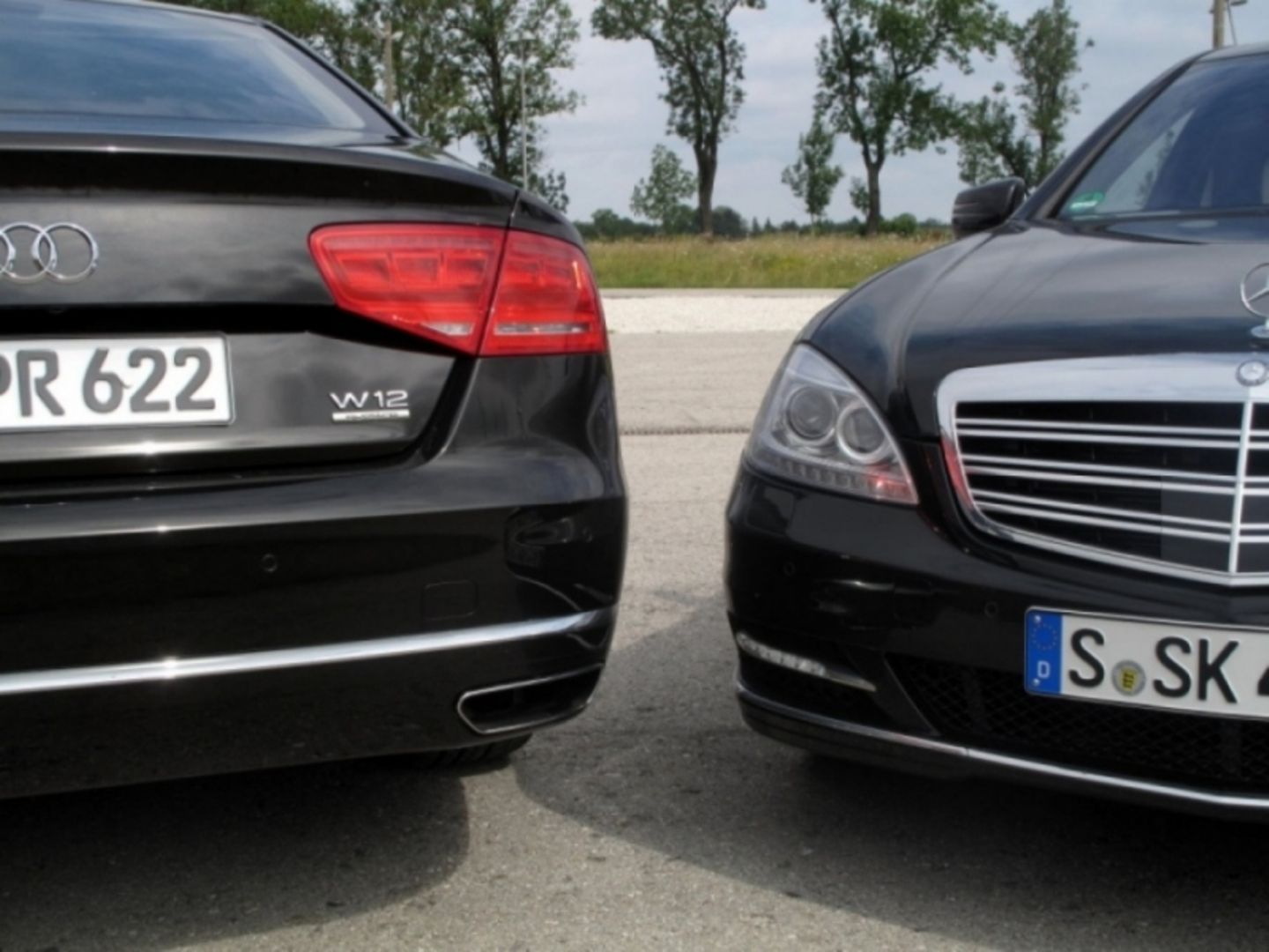 Mercedes S 600 - Audi A8 L
