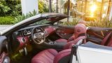 Der Innenraum des Mercedes S Klasse Cabrio 2016
