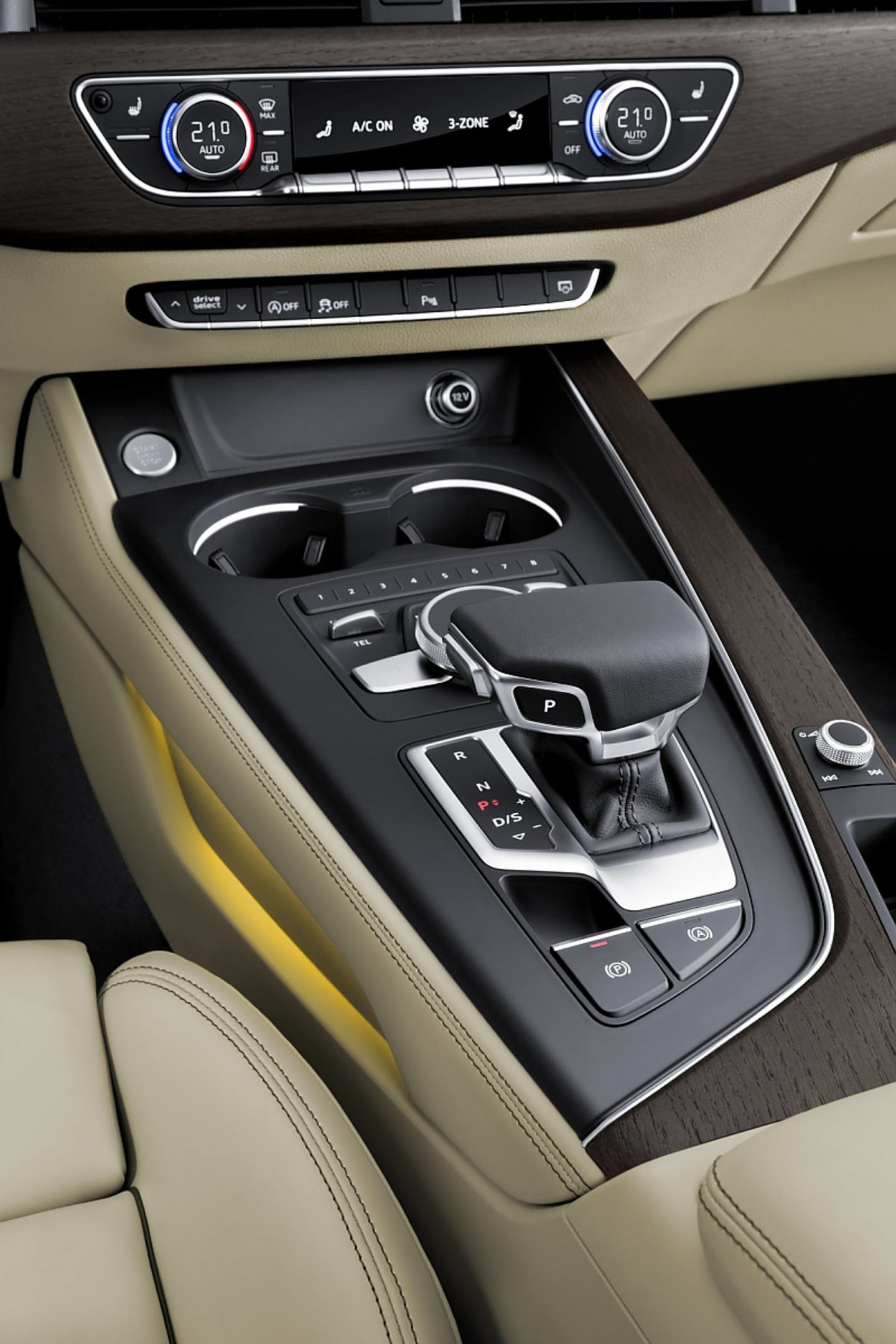 Audi A4 3.0 TDI - die neue Mittelkonsole