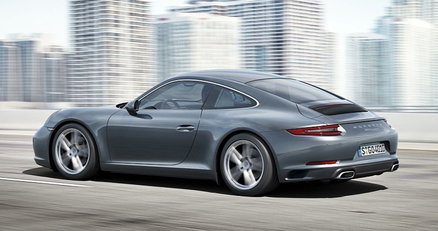 Porsche 911 Modellpflege 2016 - optisch hat sich kaum etwas getan
