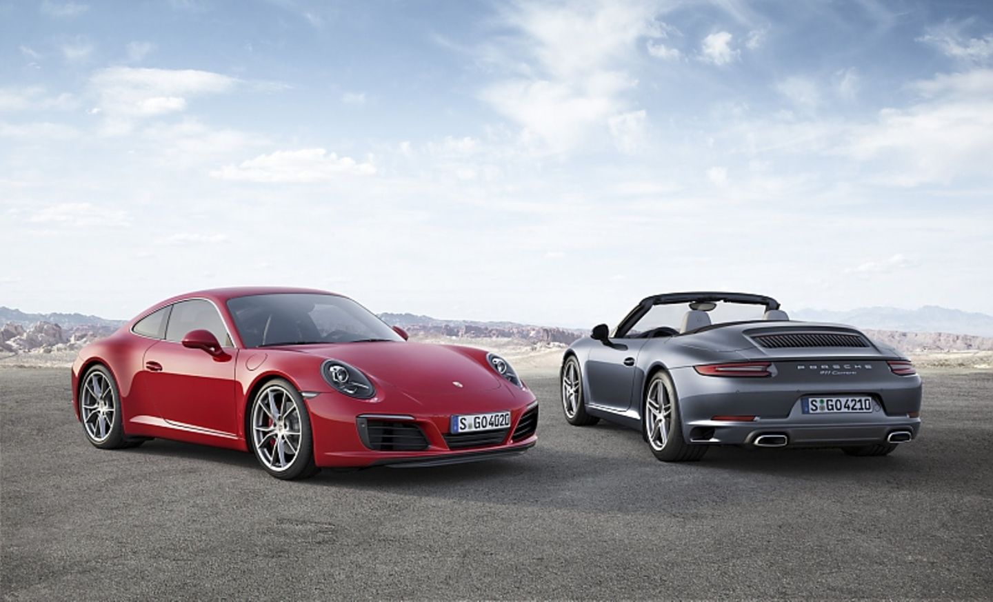 Porsche 911 Modellpflege 2016 - die Baureihe 991 im Doppelpack