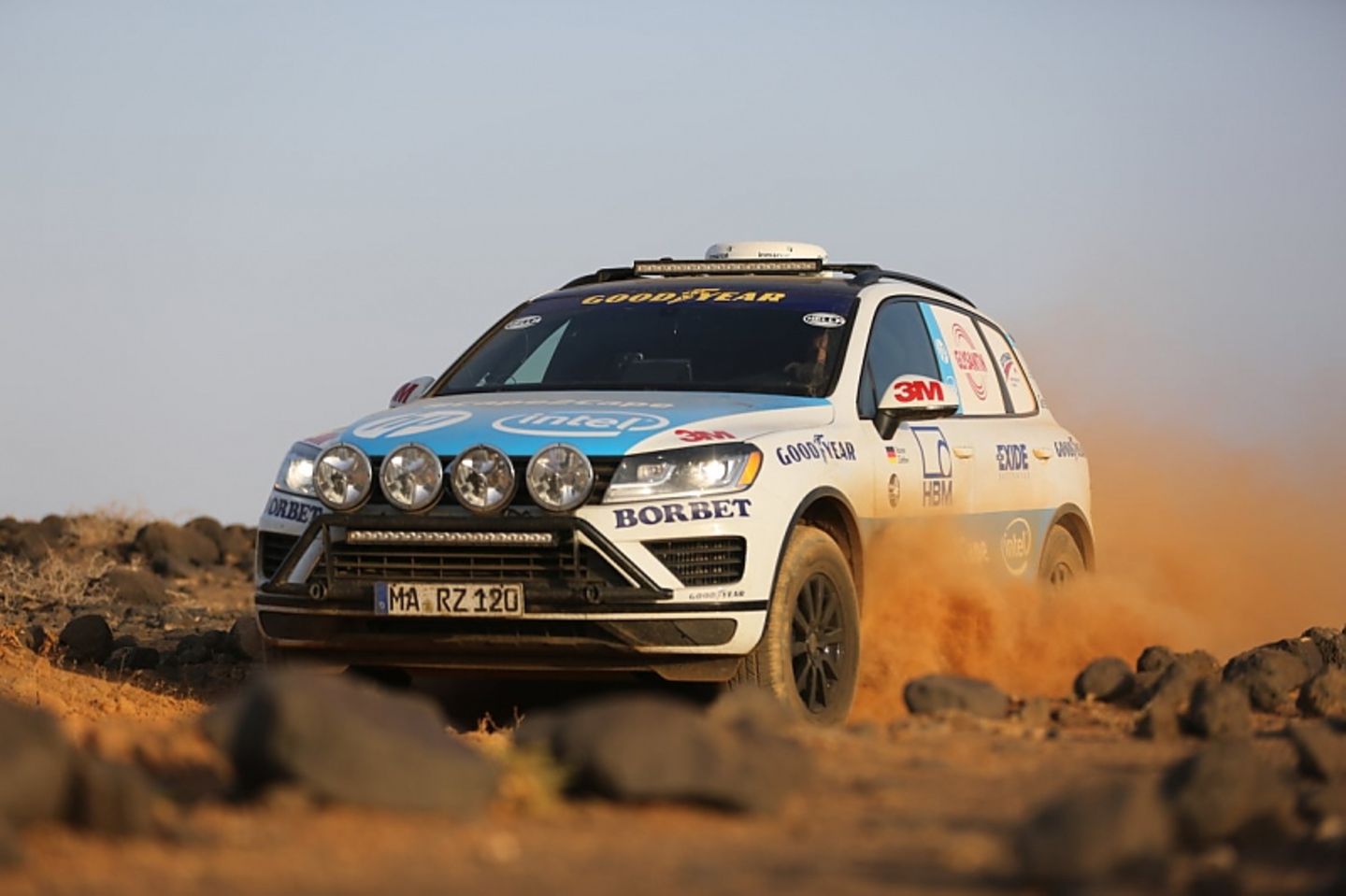 Weltrekordtour Kap zu Kap im VW Touareg 2015