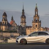 Der Mercedes AMG A 45 4Matic ist 4,30 Meter lang.