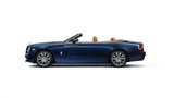 Der Rolls-Royce Dawn hat eine hohe Schulterlinie.