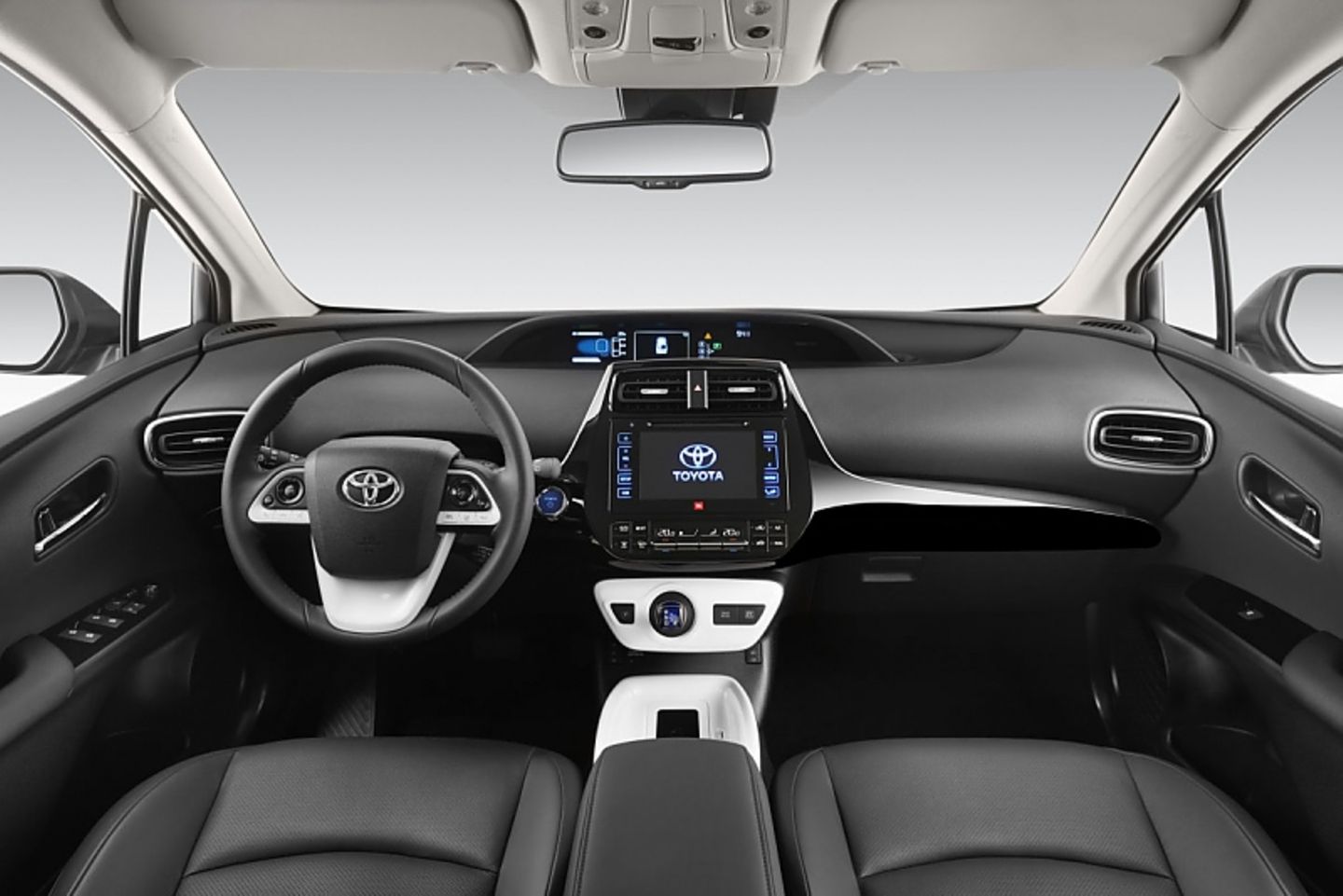 Der Innenraum des Toyota Prius 2016