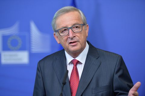 EU-Kommissionspräsident Jean-Claude Juncker präsentierte in Straßburg die Maßnahmen zur Flüchtlingspolitik